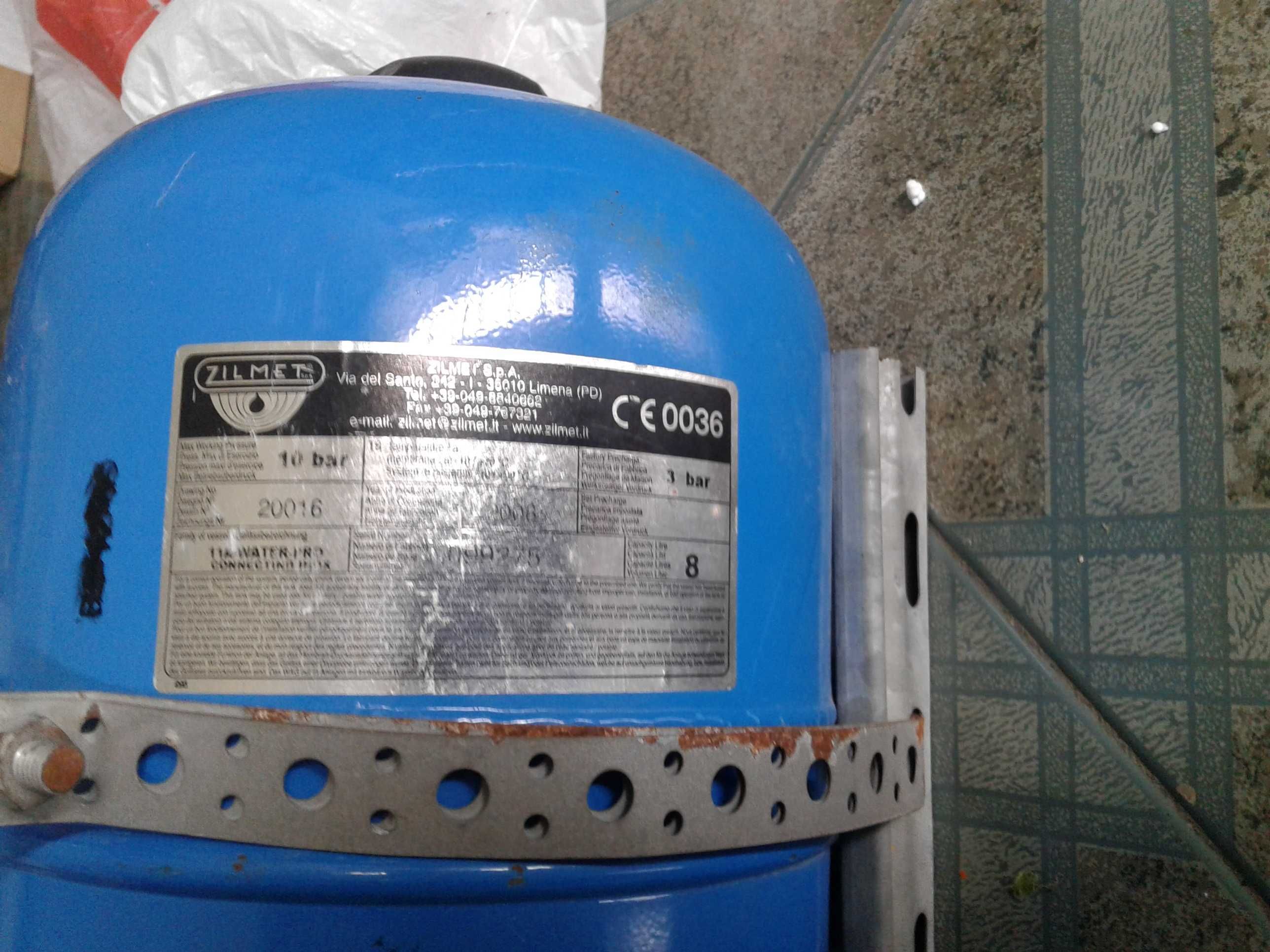 Vaso de expansão Zilmet de 8 lts, como NOVO!