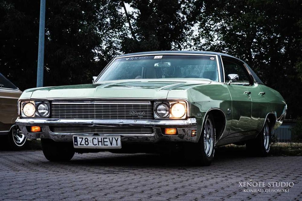 KLASYK Auto do Ślubu Samochód Wesele CHEVROLET IMPALA 1970 5.7 V8 6-os