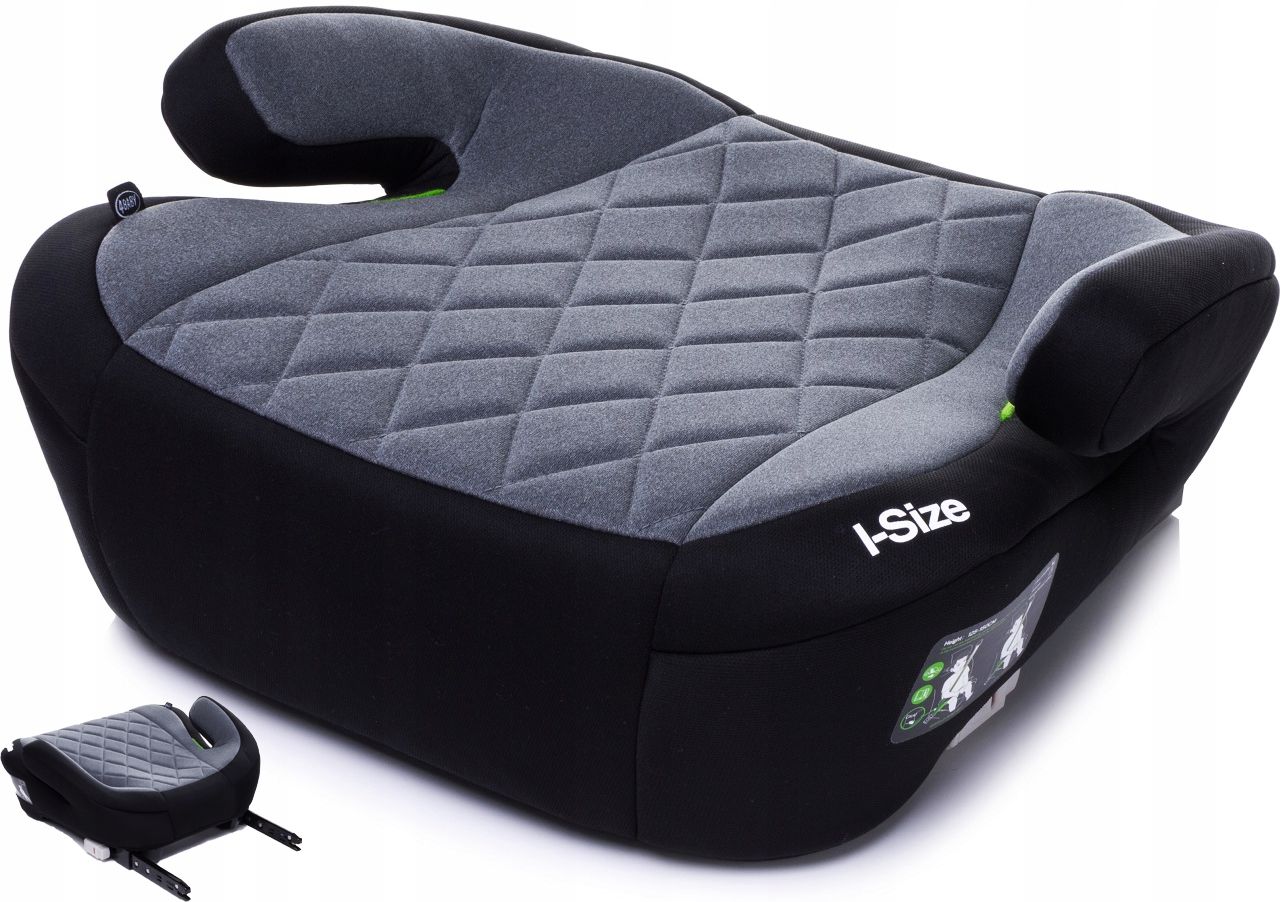 Nowy Fotelik samochodowy podstawka isofix 4baby HI-FIX i-size Grey