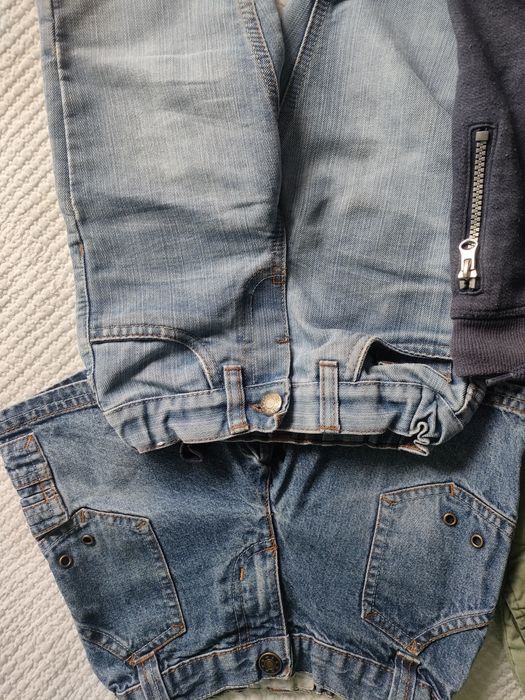 Conjunto de roupa menino (calças e calções) 2-3anos