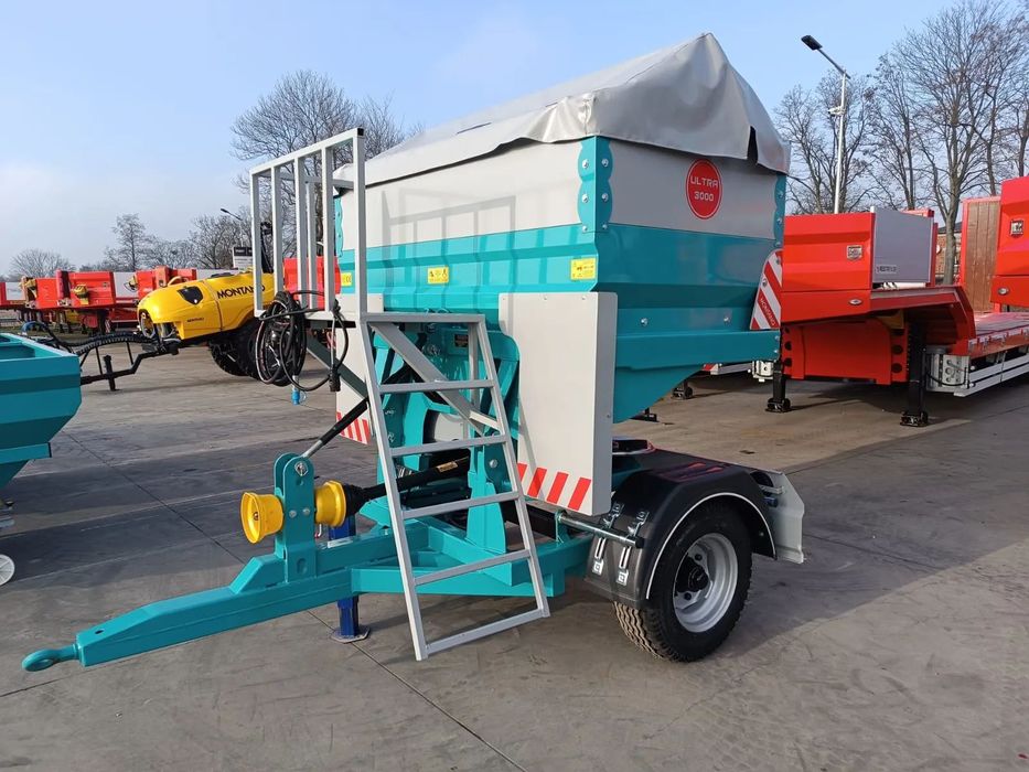 Montano  Rozsiewacz kołowy 2500l nowy!