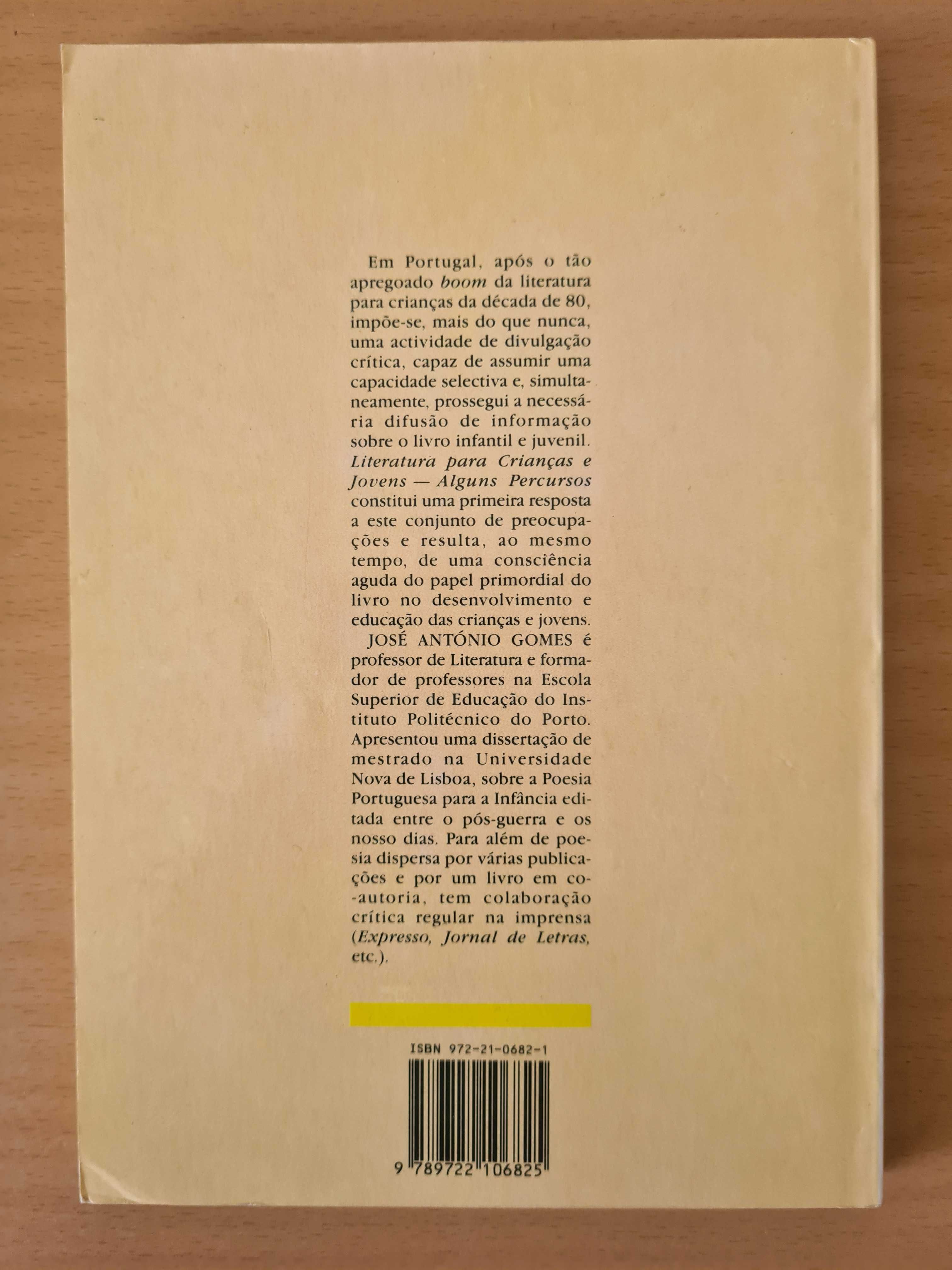 Livro "Literatura para Crianças e Jovens" de José António Gomes