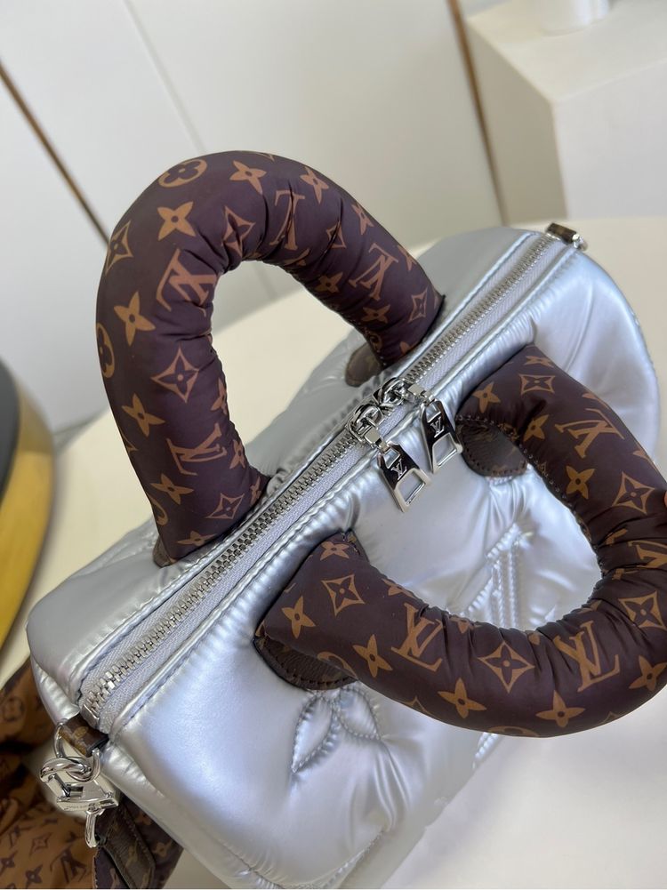 Torebka Louis Vuitton LV Srebrna/Brązowa