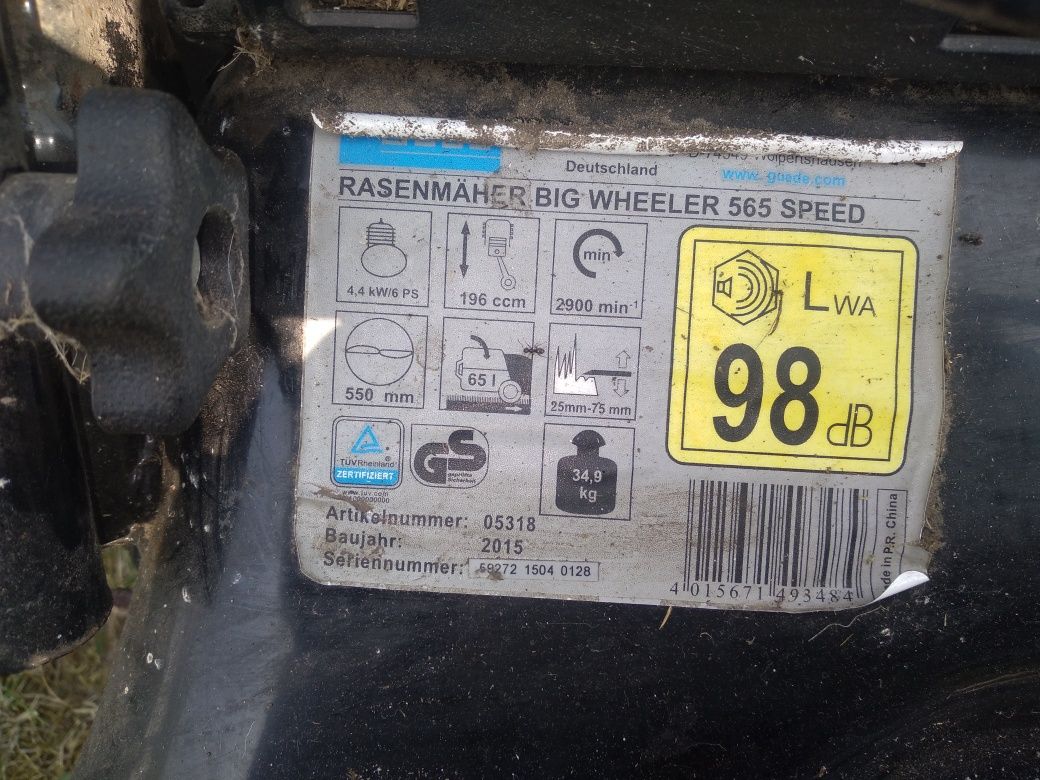 Kosiarka spalinowa 6HP napęd kosz