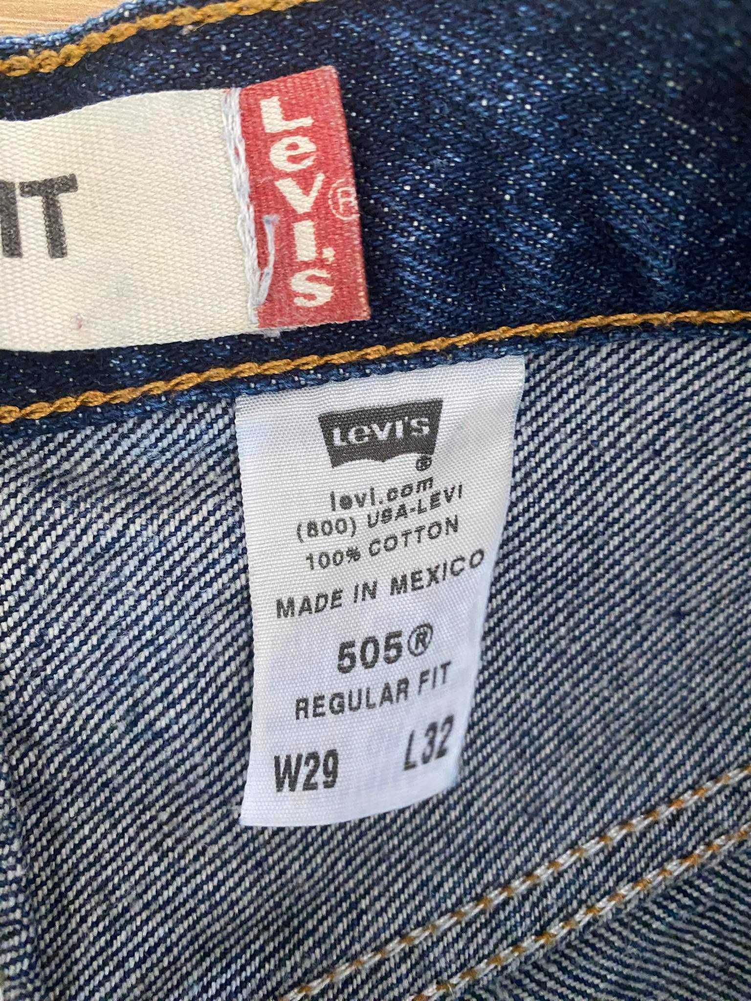 Levi's Męskie jeansy 505 Regular