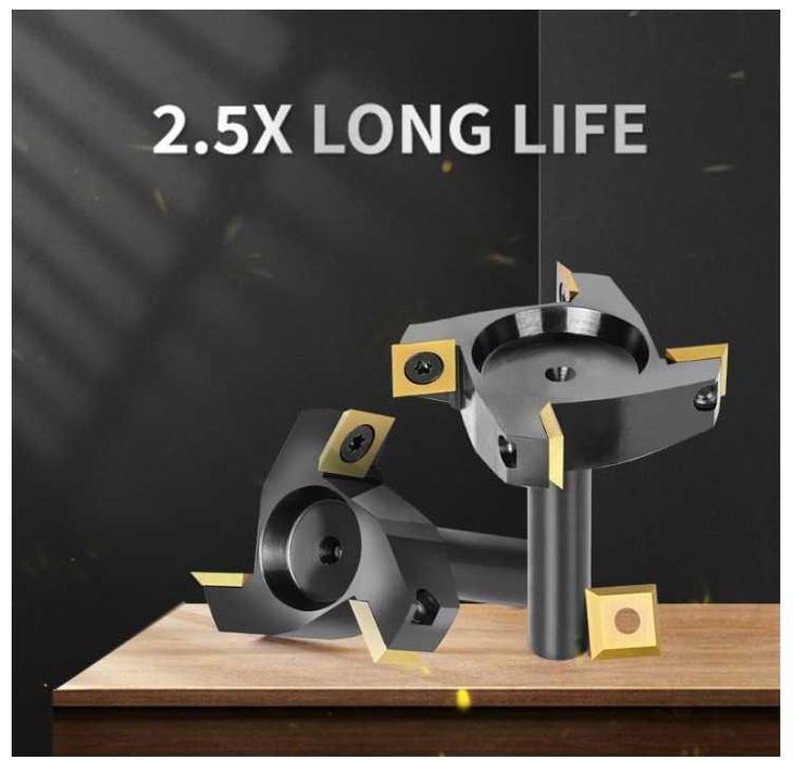 Frez czołowy, średnica 45mm, uchwyt 12mm, powłoka ATS SpeTool