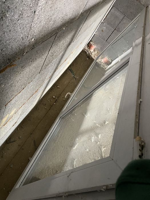 Okno balkonowe z demontażu