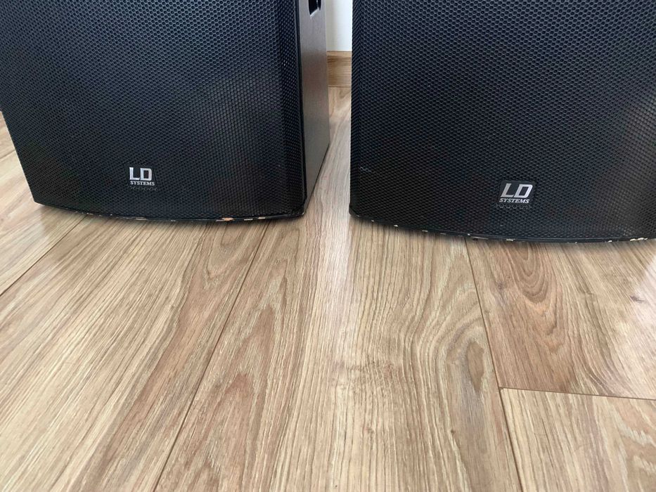 Głośniki  aktywne słupkowe - 2 x LD systems maui 28 G2 + pokrowce