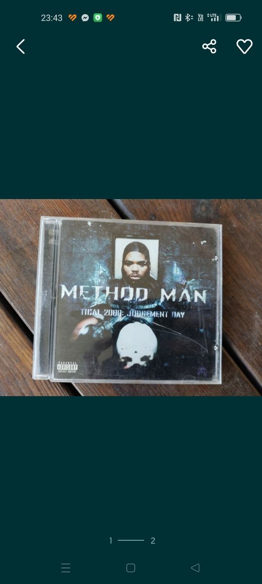 CD gang starr moment od truth method man