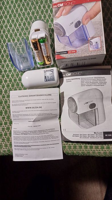 Прилад для чищення одягу CLATRONIC mc3240