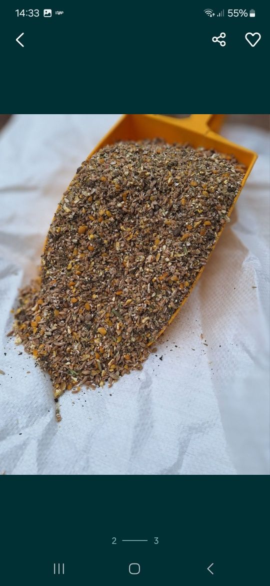 Naturalna Pełnowartościowa Mieszanka Dla Kur Niosek 25kg