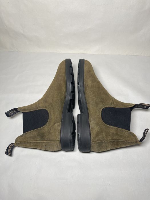 Преміальні високоякісні челсі Blundstone 1911 Brown Suede розмір ~ 43