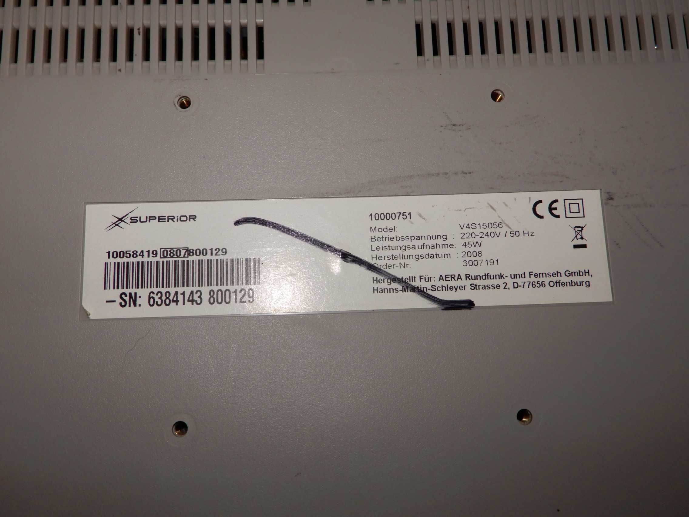 Monitor TV lcd 15 cali Superior V4S15056