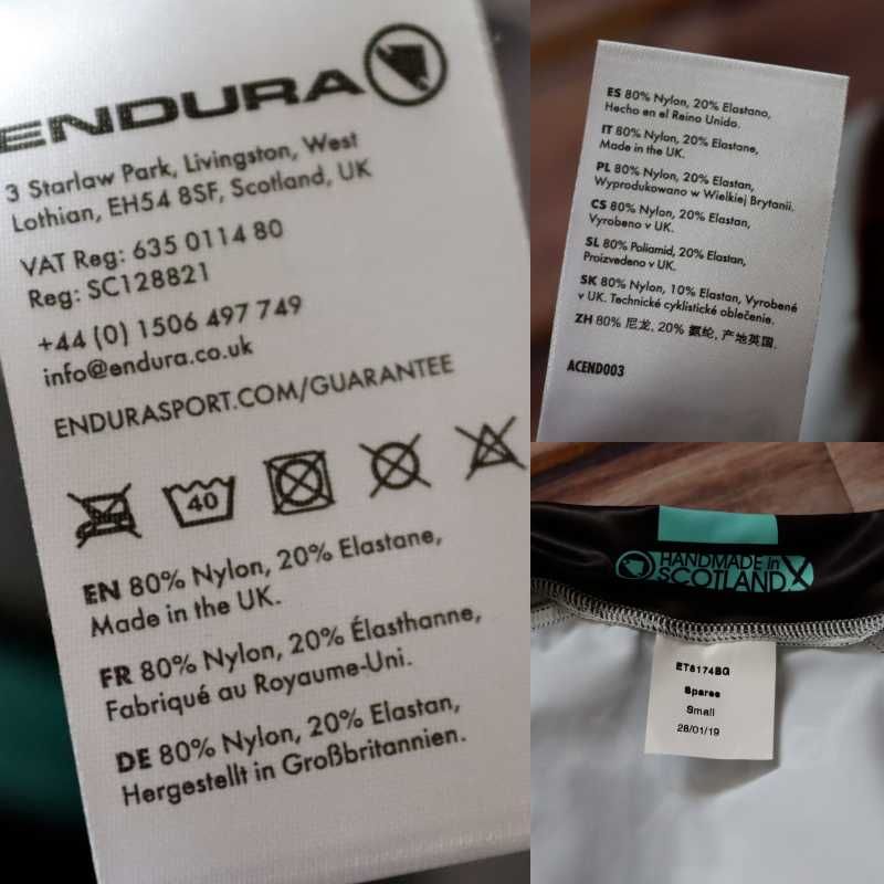 Endura TrackSuit PRO SL, S Nowy Rower Damski spodenki