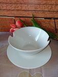 Sosjerka biała porcelana Rosenthal Classic Rose