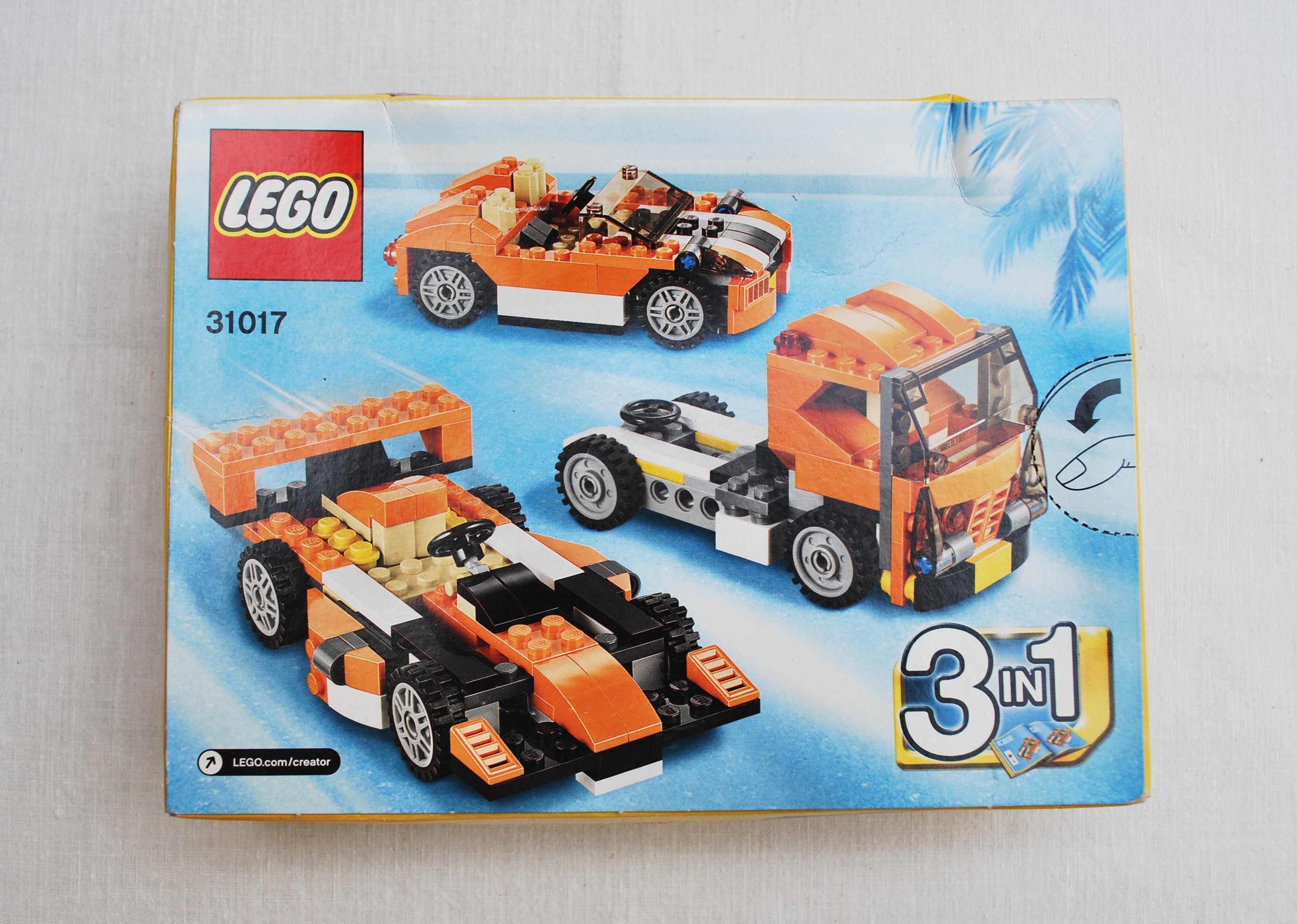 Lego Creator 3 em 1 (31017), Sunset Speeder, de 2014