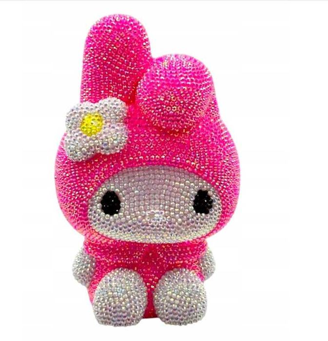 Skarbonka My Melody, figurka mozaika, haft diamentowy 3D