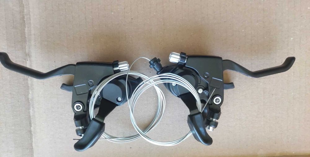 Моноблоки 3*7/3*8ск Shimano ST-EF51 переключатели на электровелосипед