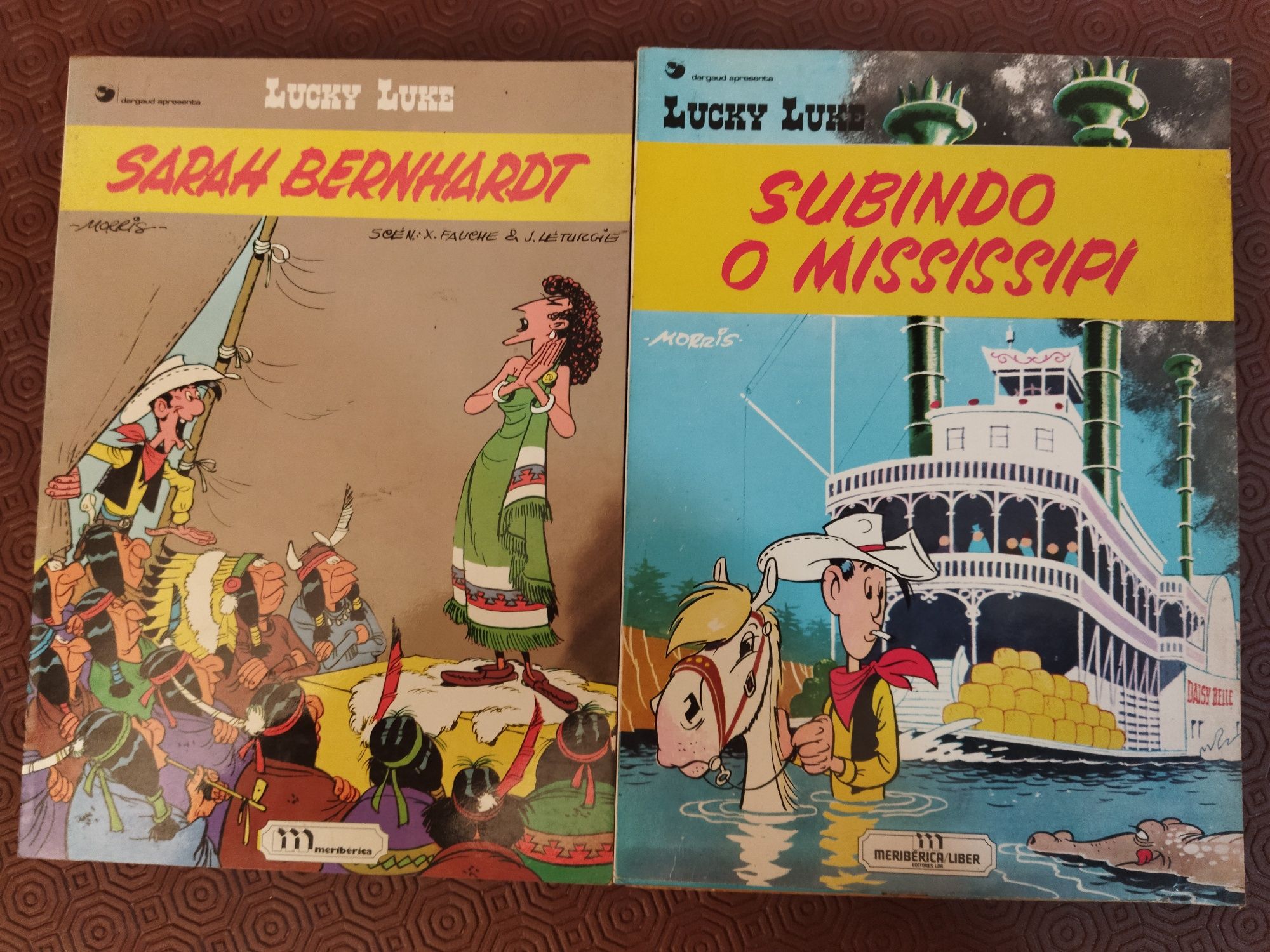 Livros BD Lucky Luke