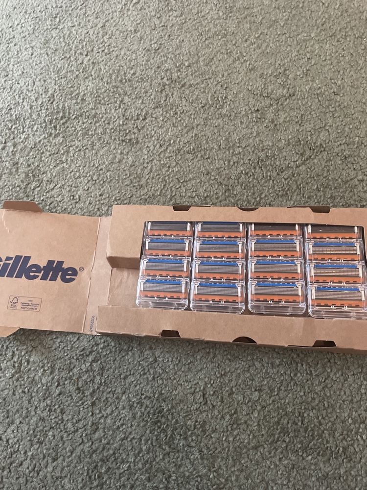 Gillette Fusion 5 wkłady ostrza wymienne 16szt 0807