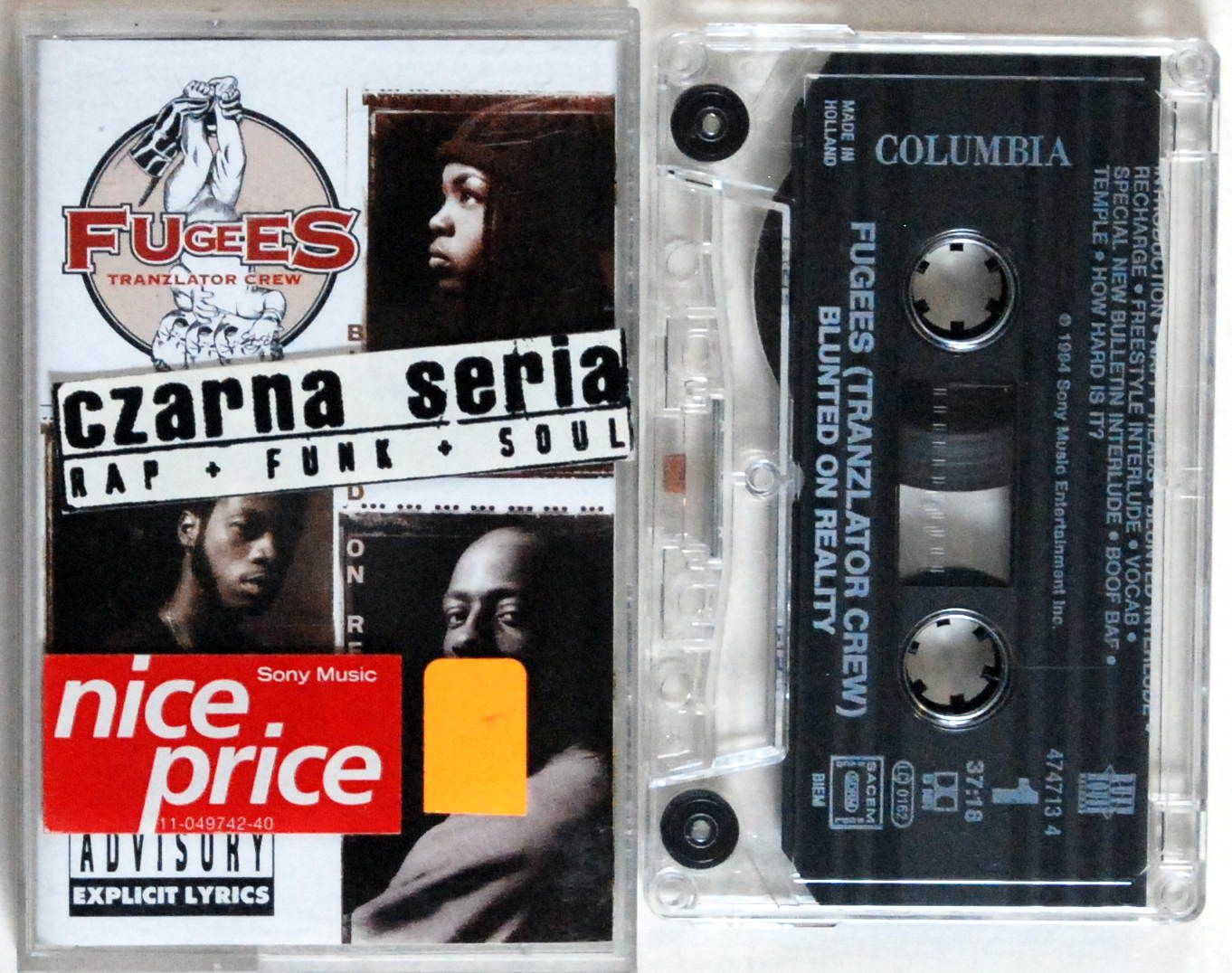Fugees - Blunted On Reality (kaseta) BDB