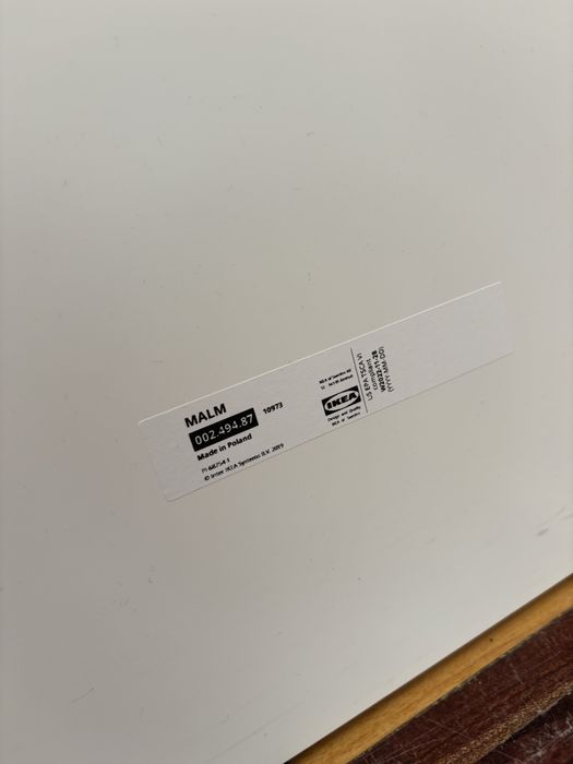 Conjunto: Cama MALM + Colchão - IKEA