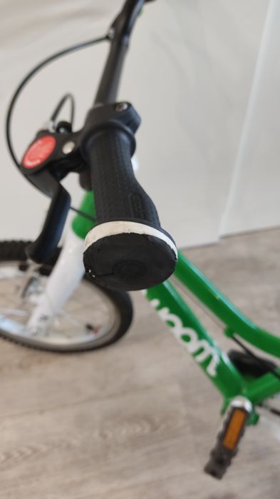 Rower dziecięcy woom 2 zielony 14 cali.