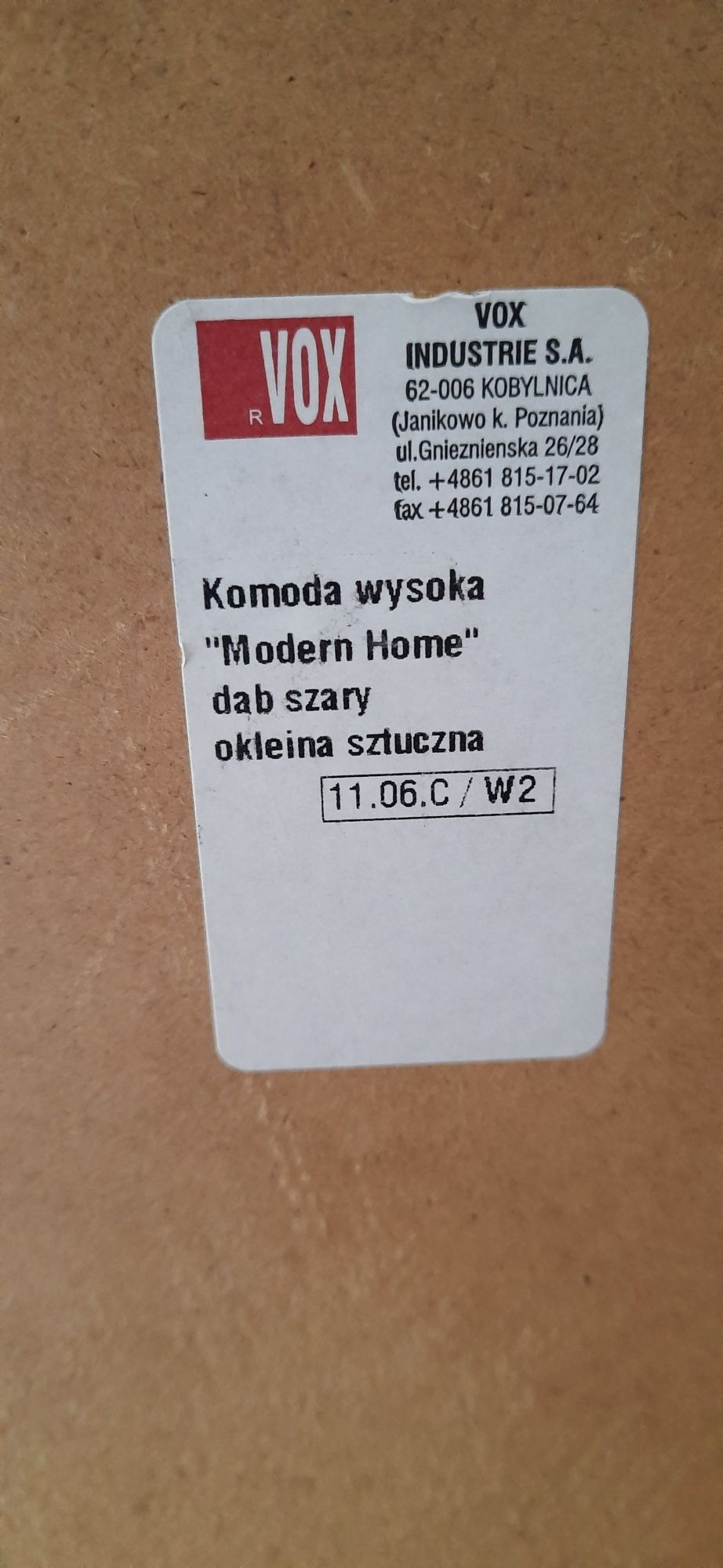 Komoda VOX meble w idealnym stanie pojemna
