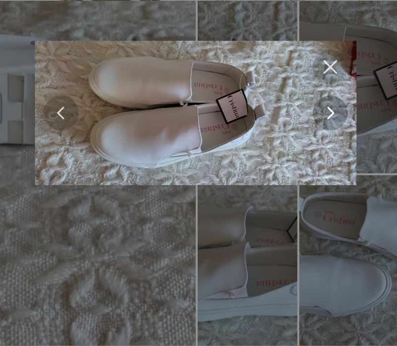 Sapatilhas CF com etiqueta