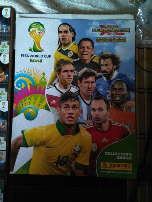 Karty Panini Fifa world cup Brasil 2014 limited zestaw 31 kart