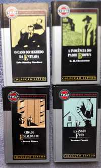 Livros Coleção Lipton - mestres policiais