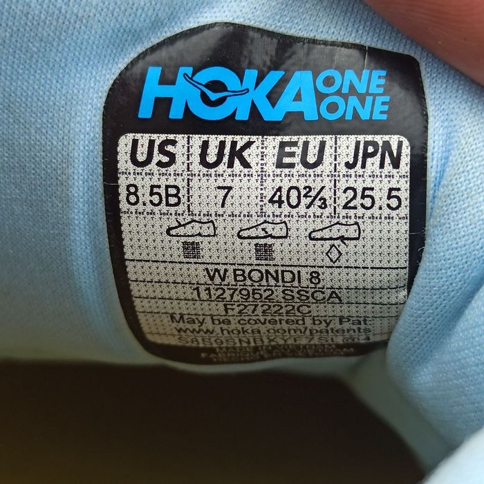 Кросівки Hoka Bondi 8 Розмір 40,5 (25,5 см..)