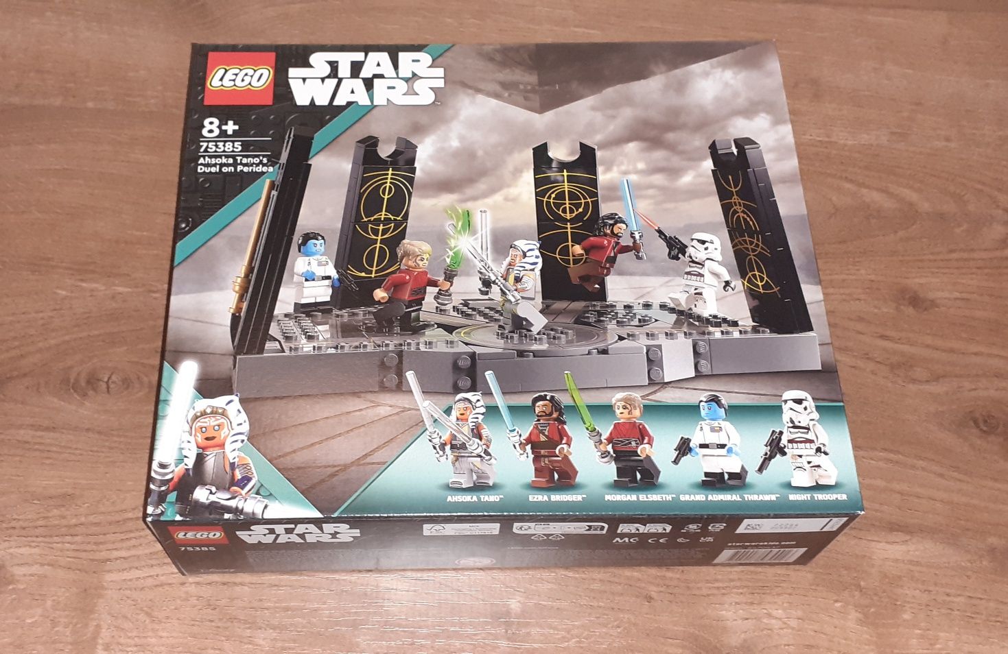 nowe LEGO star wars 75385 ahsoka tano's duel on peridea