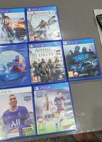 Gry na ps4 i ps5 FIFA, Battlefield, assasin's, need for speed