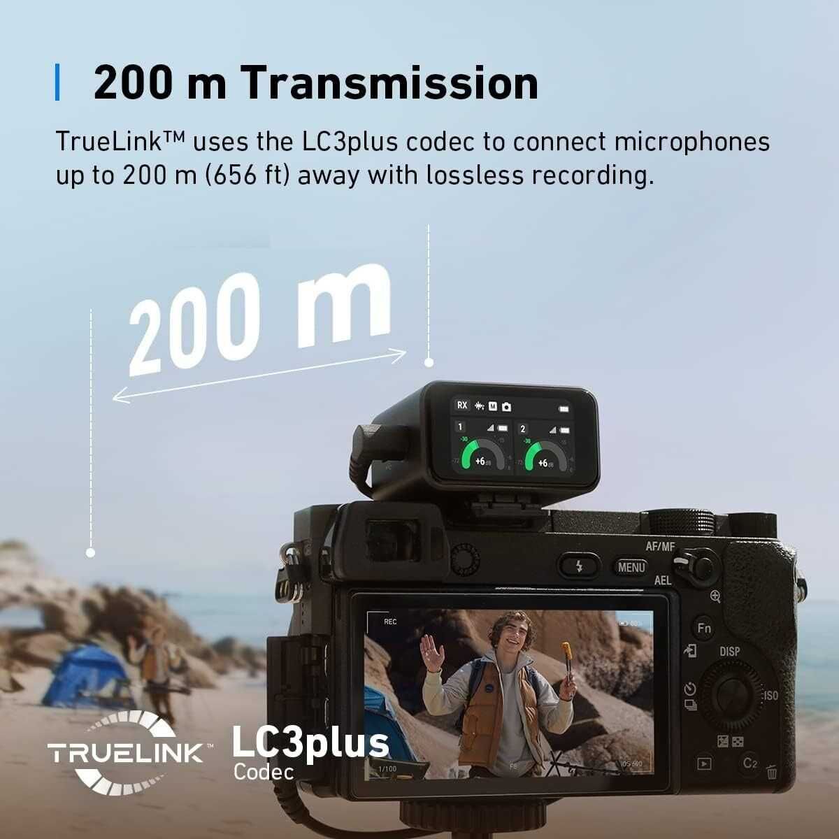 Бездротовий мікрофон AnkerWork M650 Wireless Microphone радіосистема