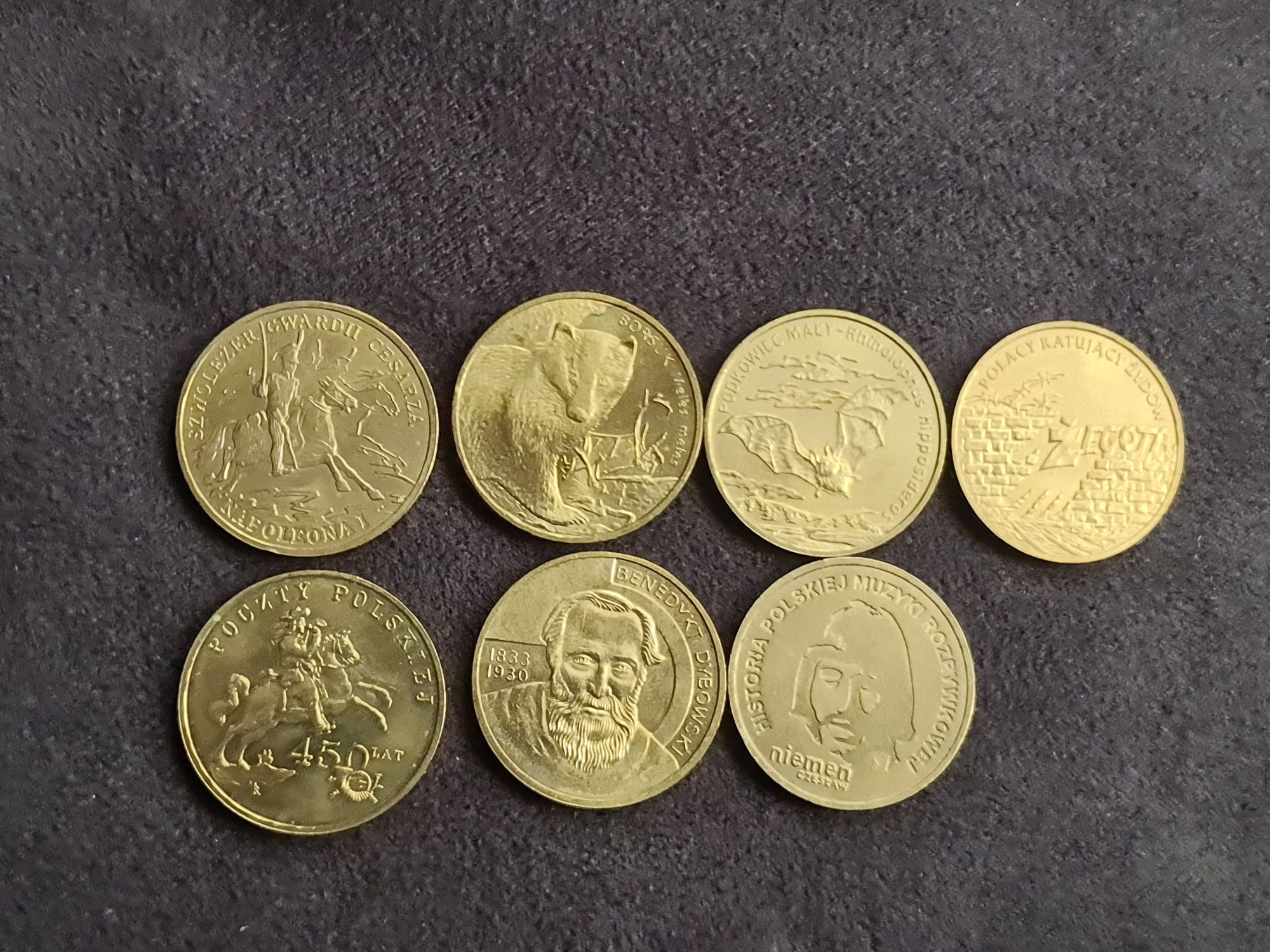 Zamienię monety okolicznościowe 2 i 5 złotowe