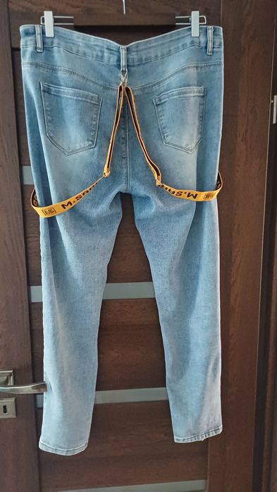 Spodnie damskie z szelkami  M.Sara