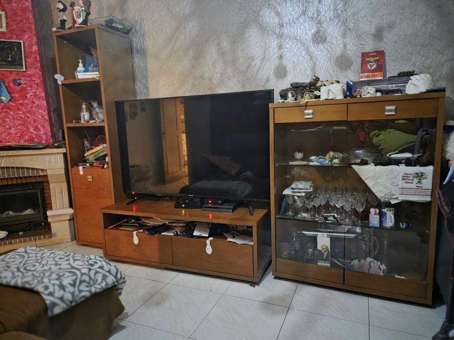 Movel da sala madeira maciça