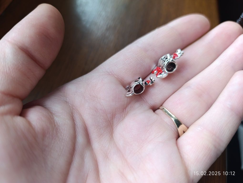 Charms zawieszka do bransoletek typu Pandora myszka Minnie Disney Miki
