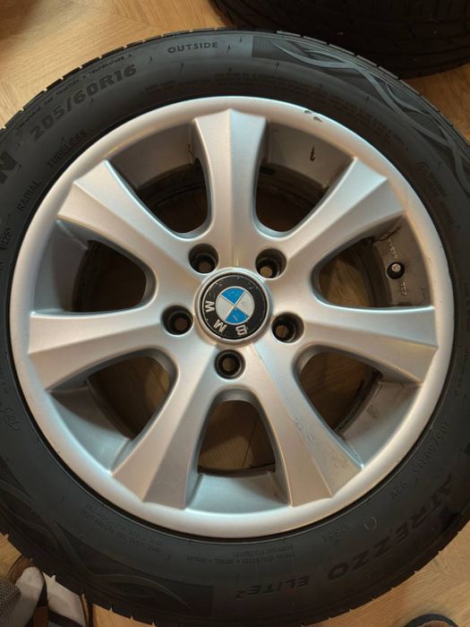 Диски колеса бмв e90/e87 с живой резиной лето