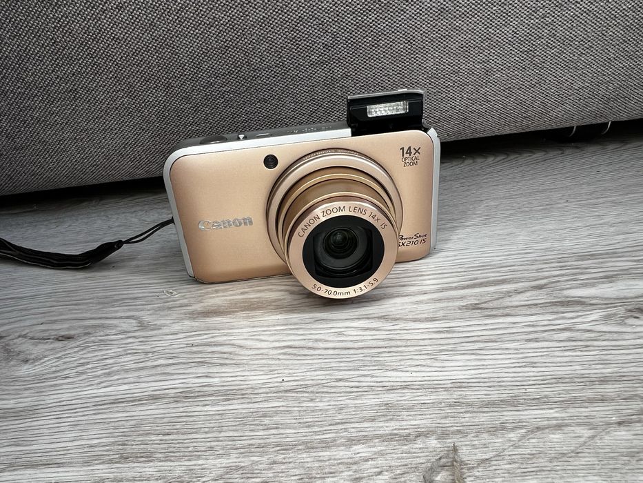 Цифровой фотоаппарат canon powershot sx210is