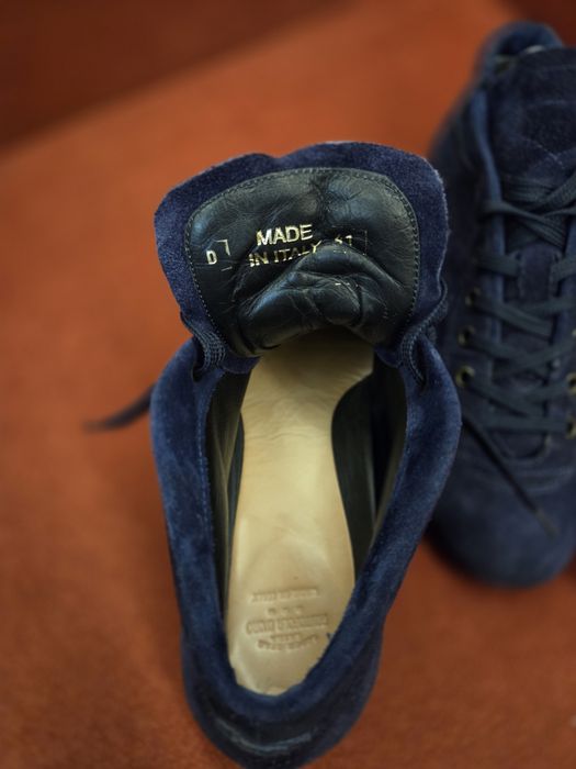 Pantofola d'Oro – Botins em Camurça Azul