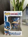 Funko Pop Marvel Civil War Capitan America 125