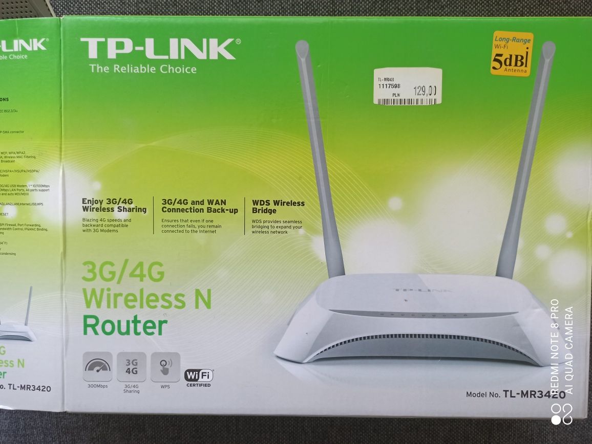 Router TP-LINK MR3420