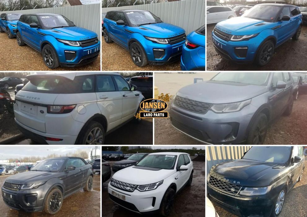 RANGE ROVER EVOQUE Peças usadas DYNAMIC RHD 2.0 MID AJ200 DIESEL x2