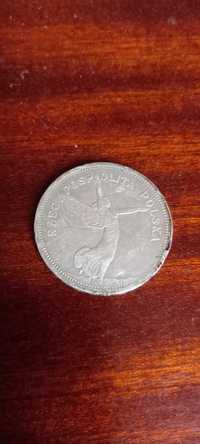 Moneta 5zl 1928 bez znaku mennicy