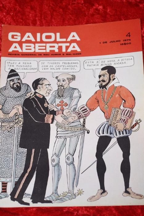 Revista de sátira, após 25 de Abril de 74