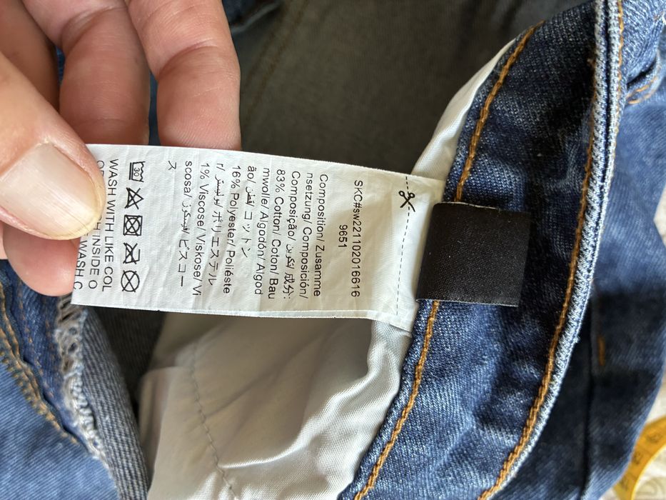 Shein jeansy rozm. L, szeroka nogawka, dzwony, luźne