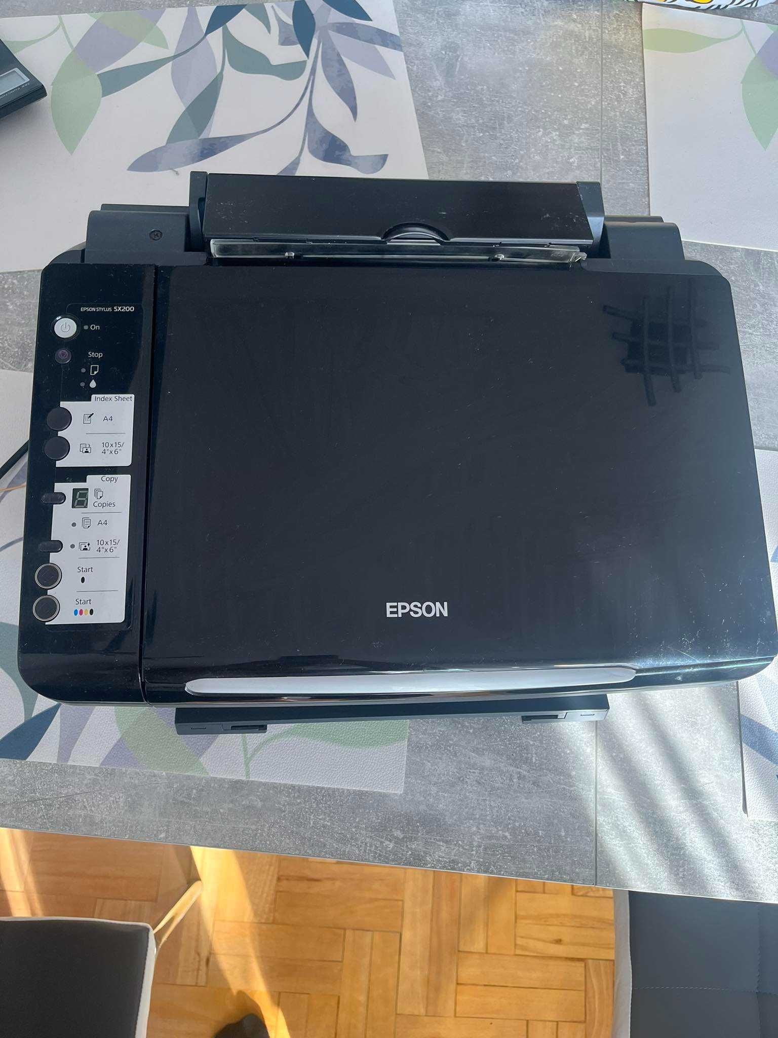 Drukarka Epson Stylus SX200  + kabel zasilający