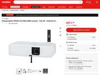 Videoprojetor EPSON CO-FH02 (3000 Lumens - Full HD - Android Tv)